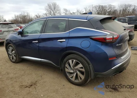 2021 Nissan Murano Sl from USA, damaged, VIN 5N1AZ2CS2MC140750